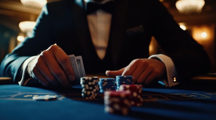 Menu hamburger dan navigasi di iOS Web mposurga menampilkan opsi Sportsbook dan Casino